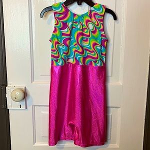 Garland Activewear Girls Glitter Biketard